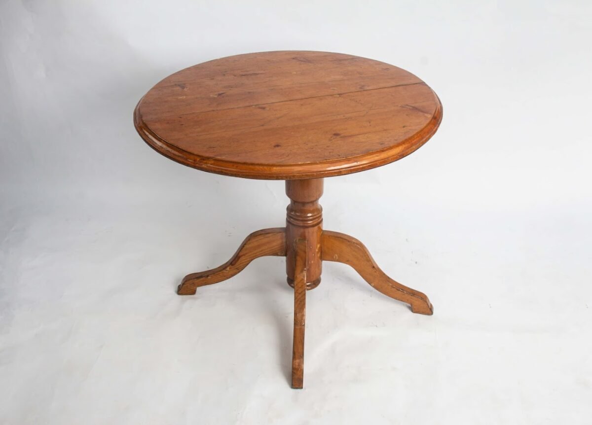 Round Wooden Table Round Wooden Table - Image 1