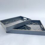 Serving tray set