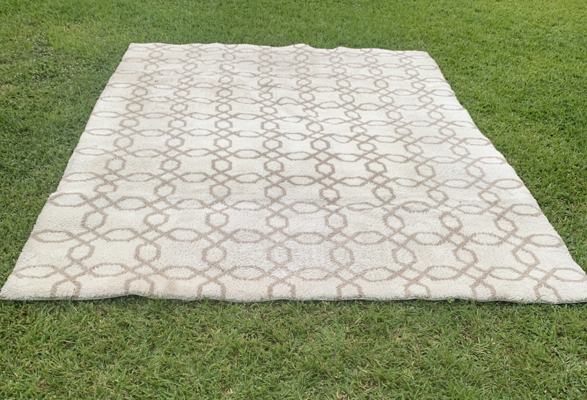 Silky Shag White Area Rug2 Silky Shag White Area Rug - Image 1