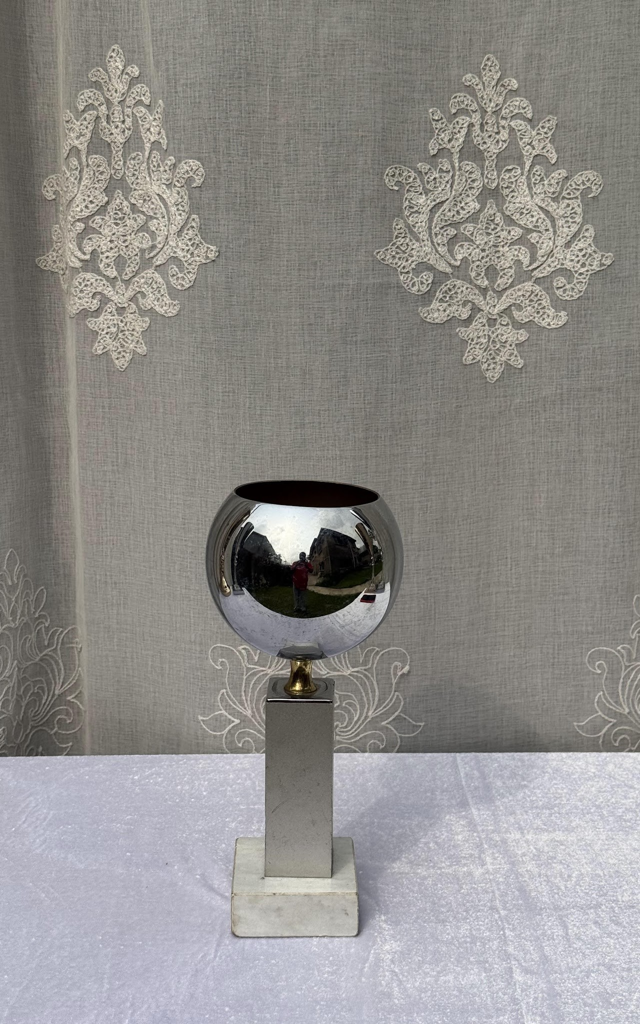 Silver Globe Excellence Trophy Silver Globe Excellence Trophy - Image 1