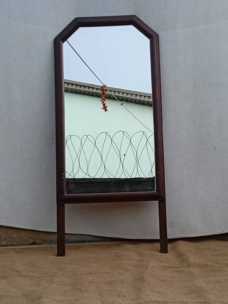 Solid Wooden Frame Mirror Solid Wooden Frame Mirror - Image 1