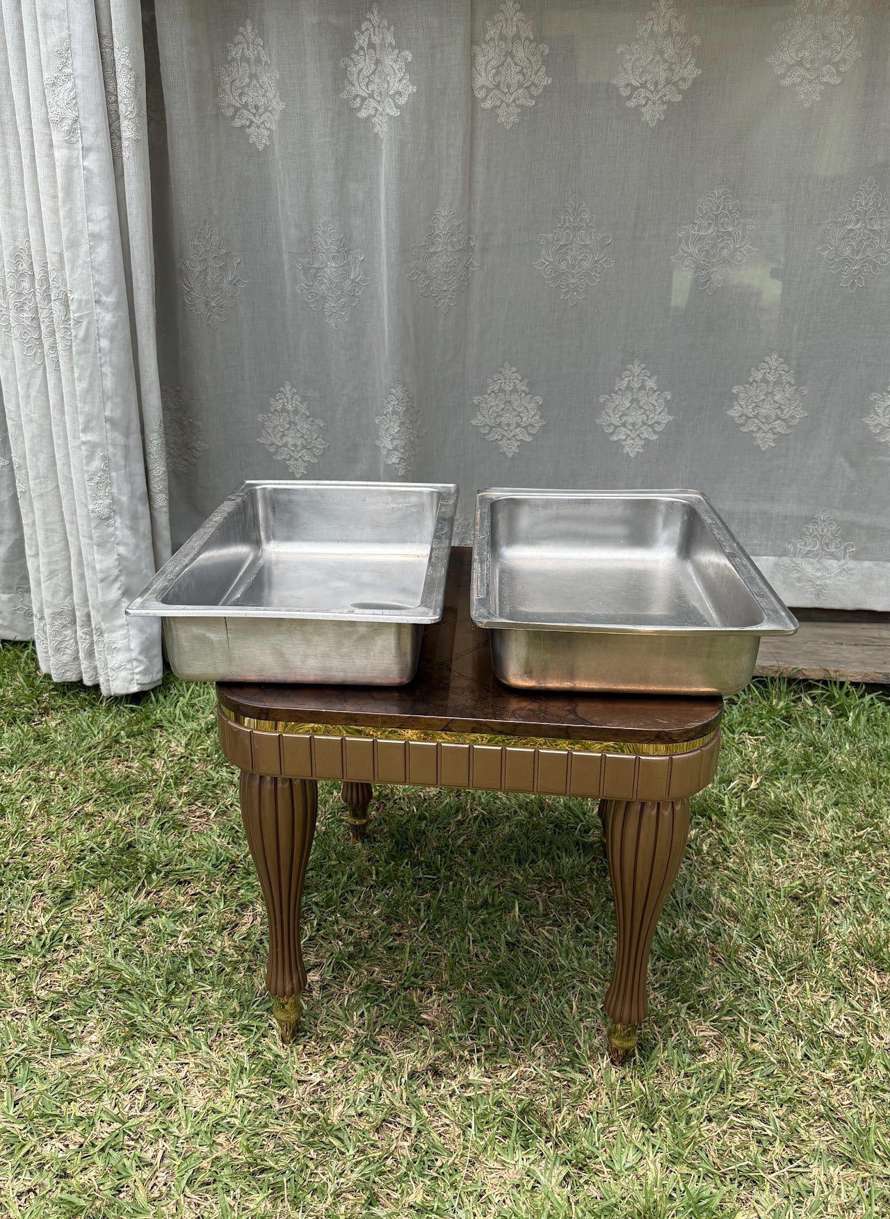 Stainless Steel Chafing Dish 2 Stainless Steel Chafing Dish - Image 1