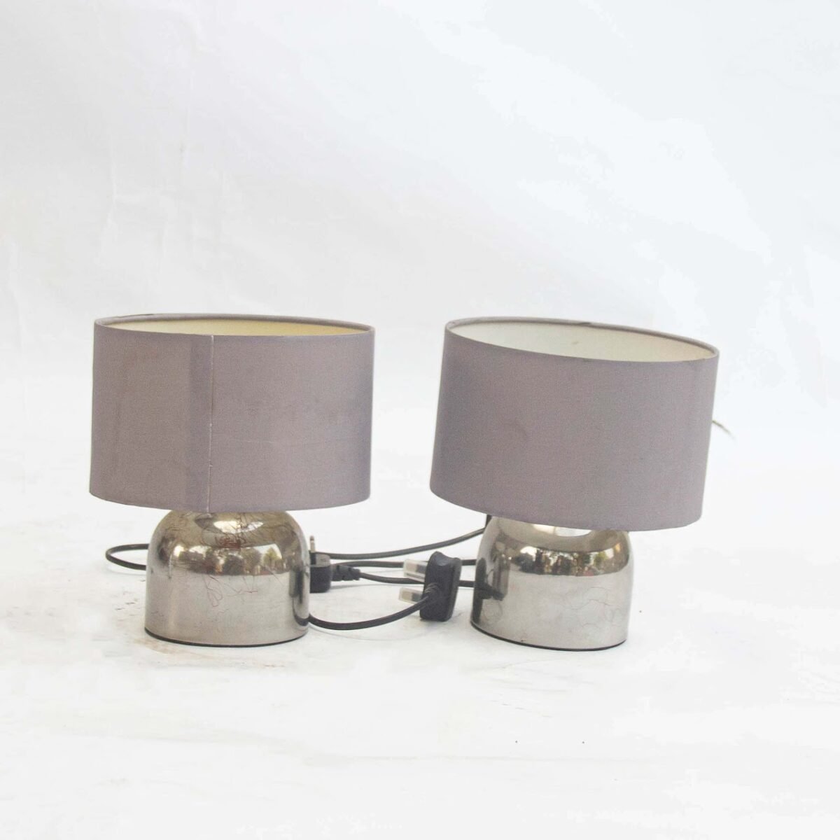 Table Lamp00 Bronze Fringe Shade Table Lamp (Crystal Drops) - Image 1