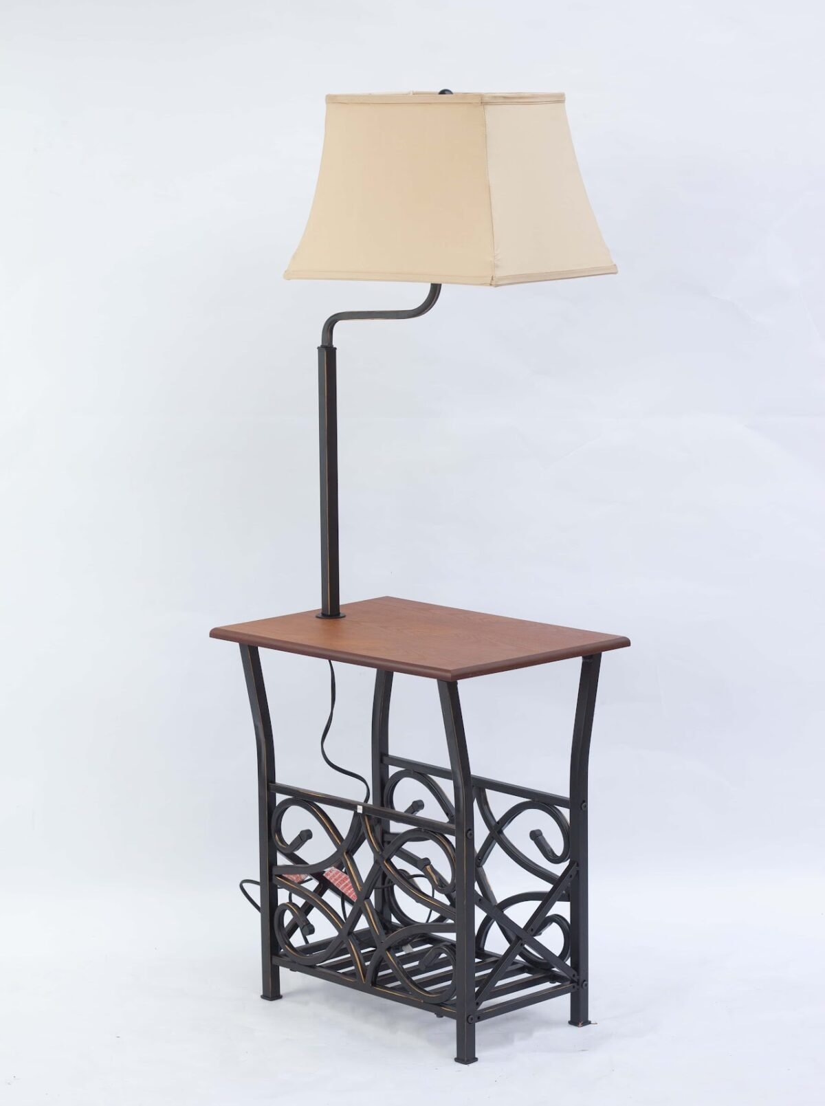 Table with Lamp Table with Lamp - Image 1