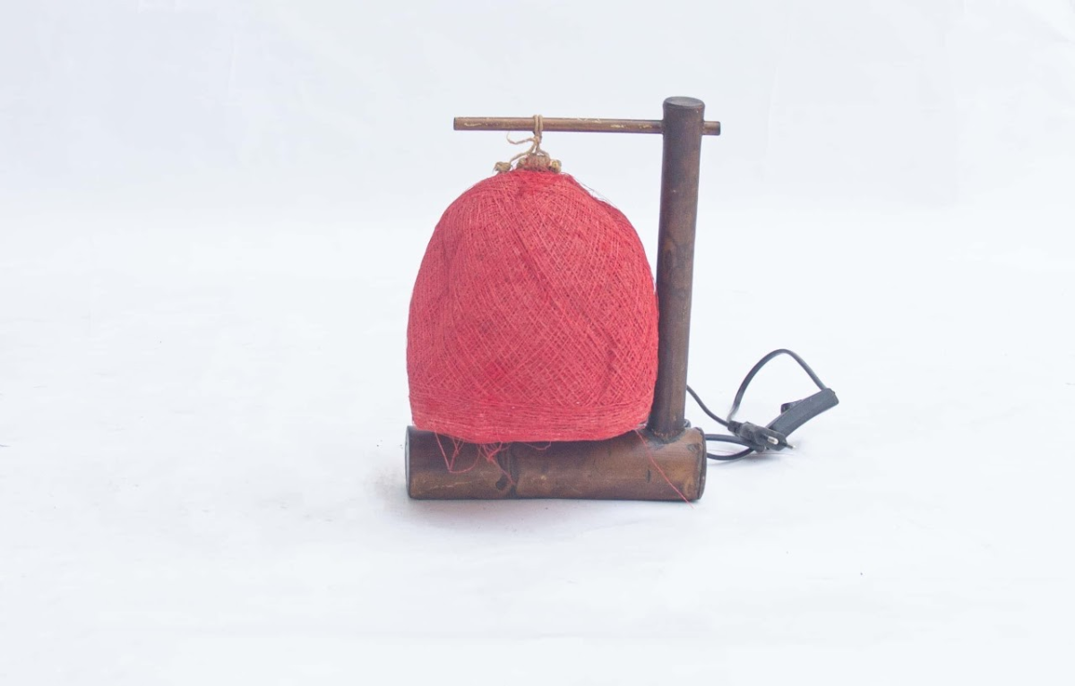 Threaded cocoon table lamp Threaded cocoon table lamp - Image 1