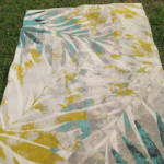 Tropical Botanical Design Area Rug