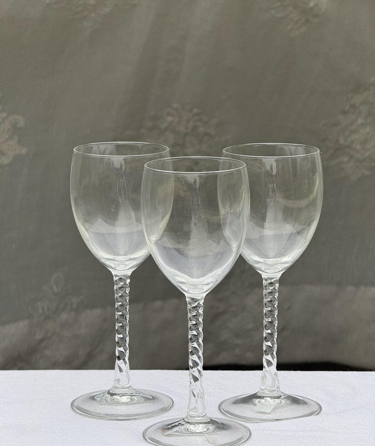 Twist-Stem Wine Glasses Twist-Stem Wine Glasses - Image 1