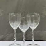 Twist-Stem Wine Glasses