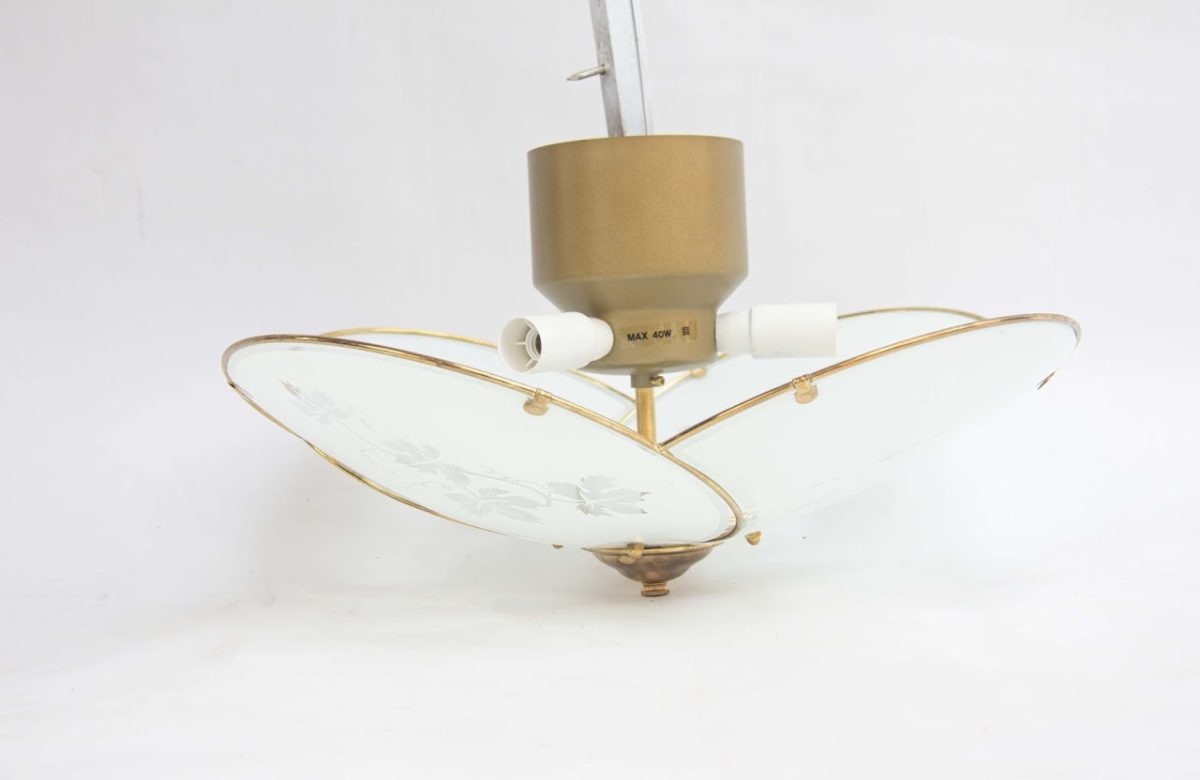 Vintage Electric Ceiling Light - Image 1