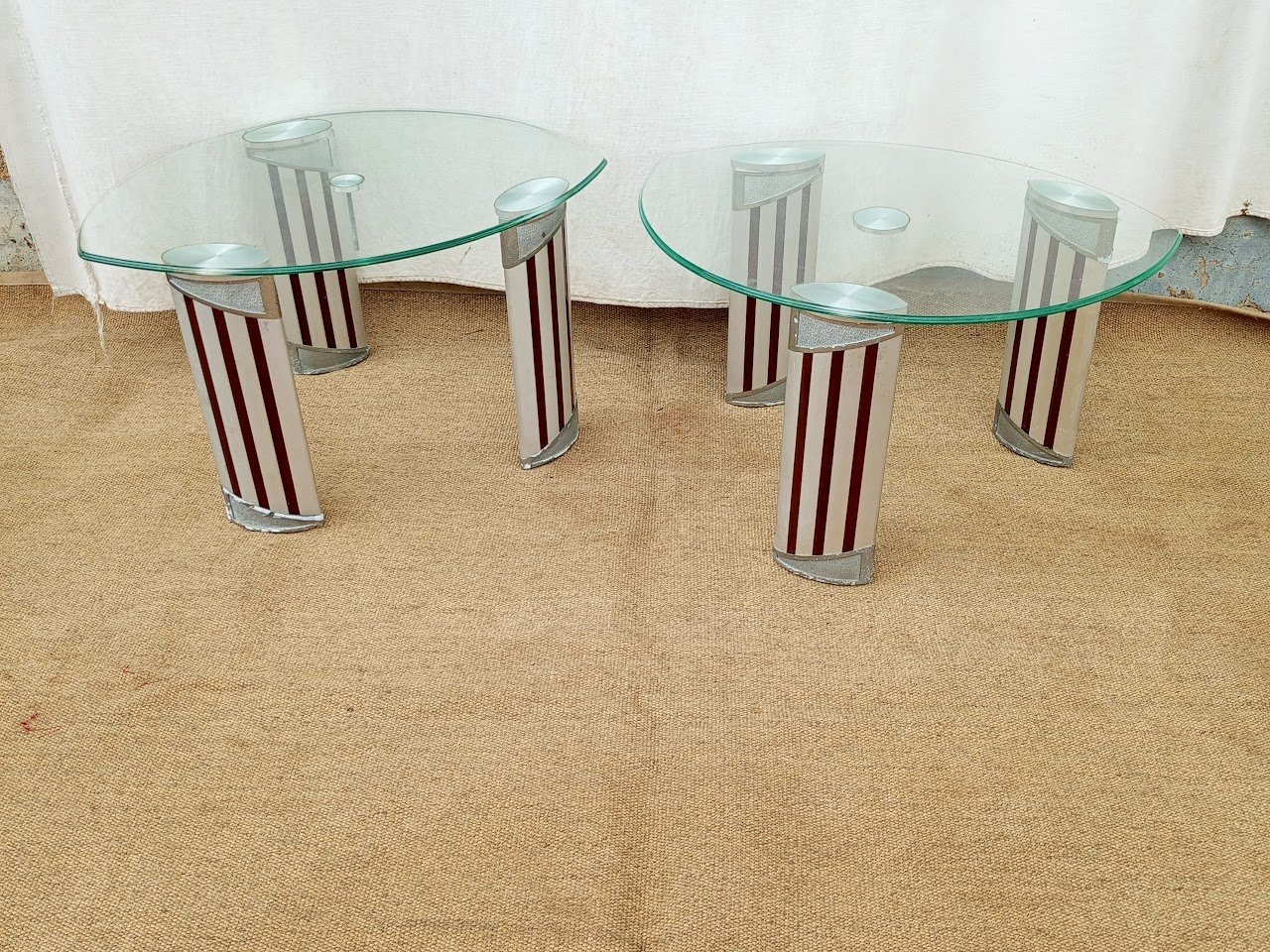 Vintage Glass coffee table Vintage Glass coffee table - Image 1