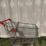 Vintage Metal Shopping Cart