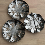 Vintage Pierced Silver-Tone Nesting