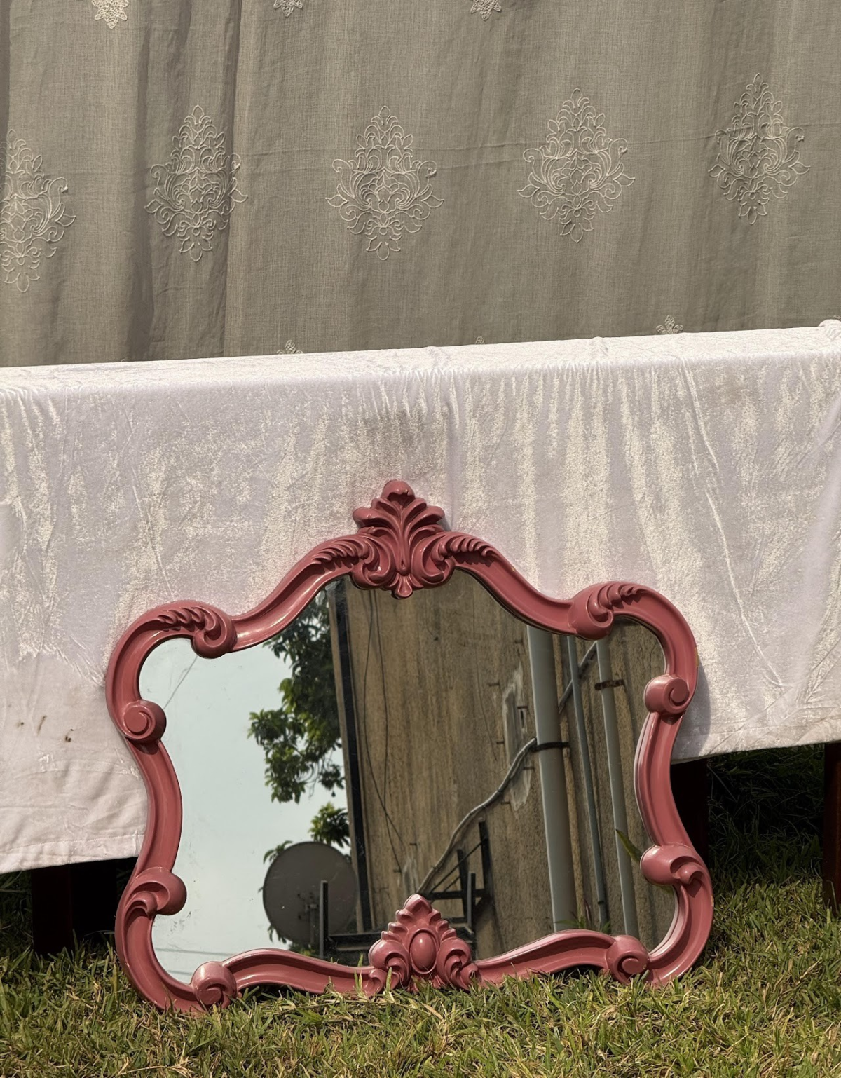 Vintage Rococo Vanity Mirror Vintage Rococo Vanity Mirror - Image 1