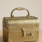 Vintage-Style Domed Personal Safe