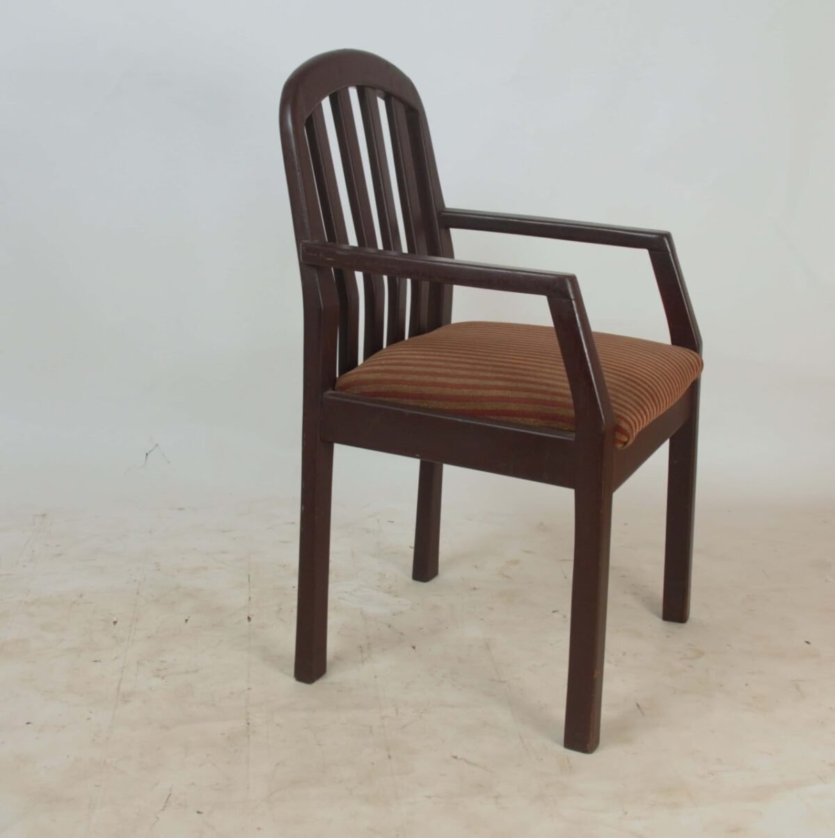 Vintage Wooden Arm Chair - Image 1