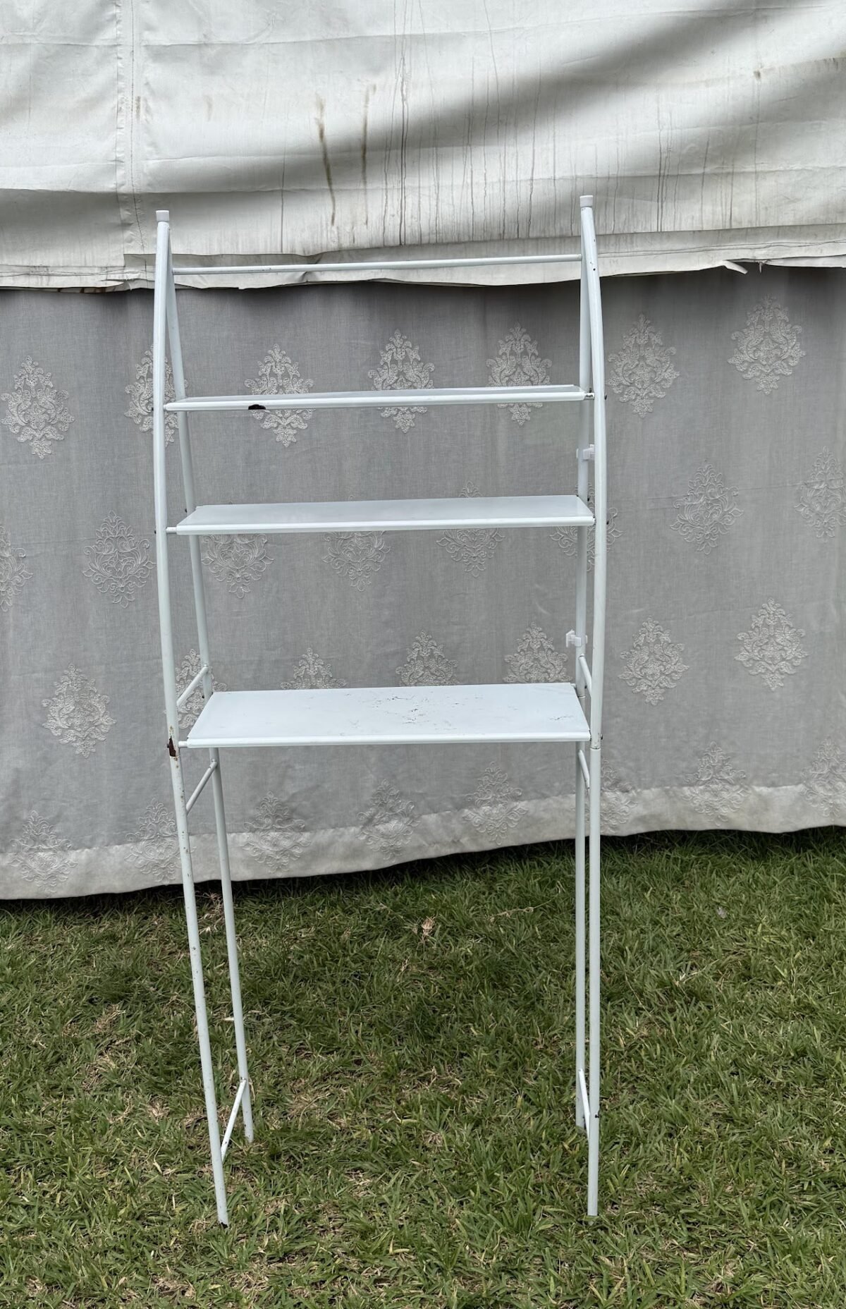 vintage metal shelf - Image 2