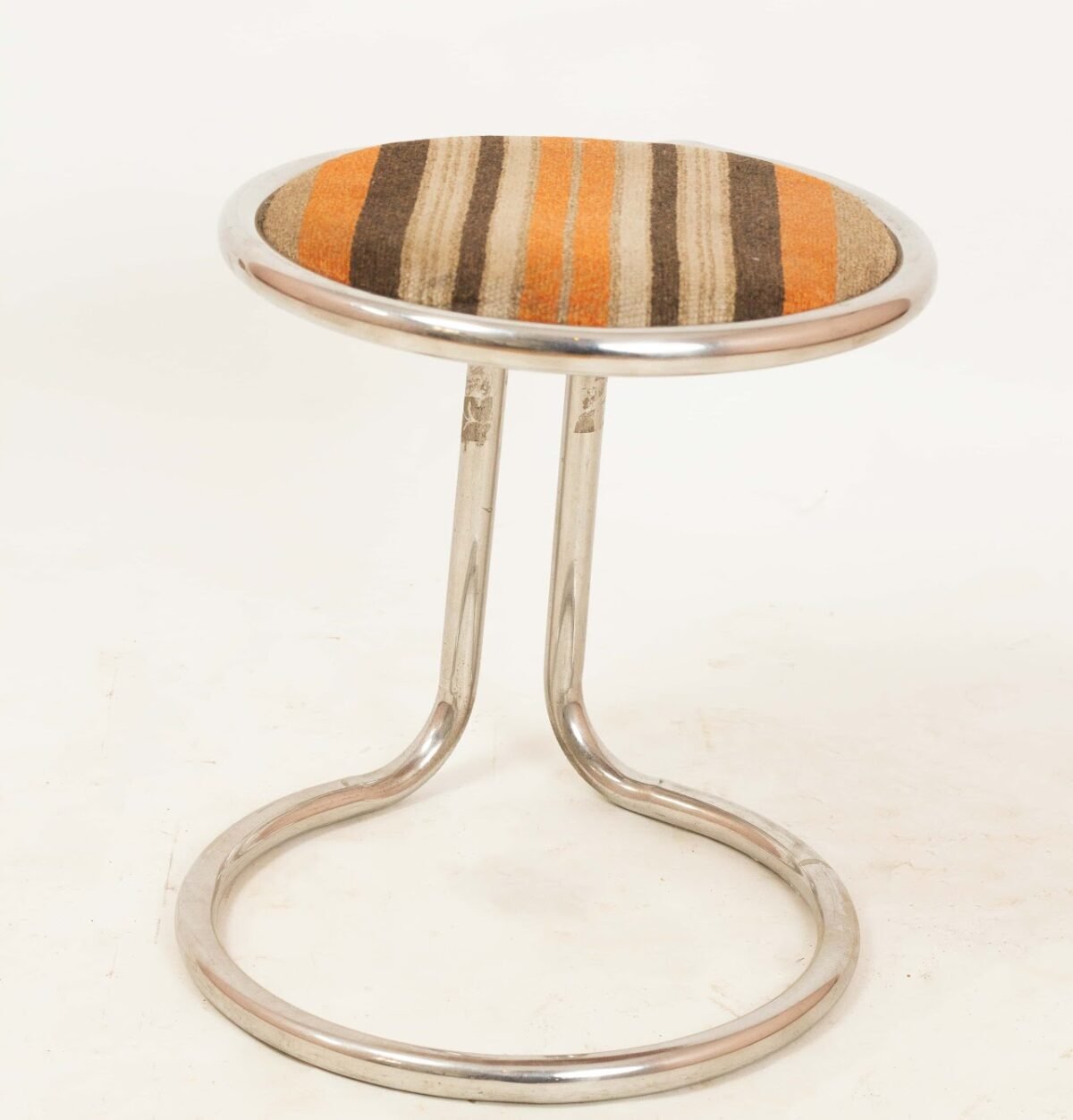 Vintage Metal Stand Stool - Image 1