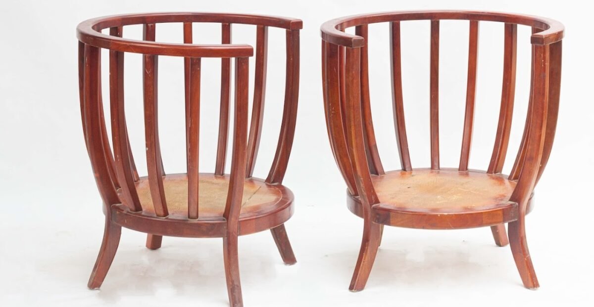 Vintage round chair Vintage round chair - Image 1