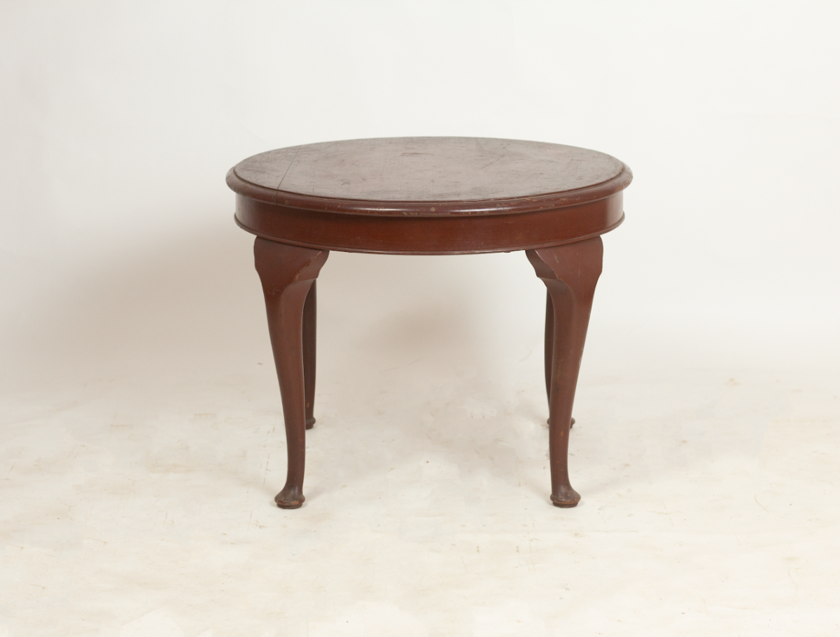 Vintage round side table - Image 1