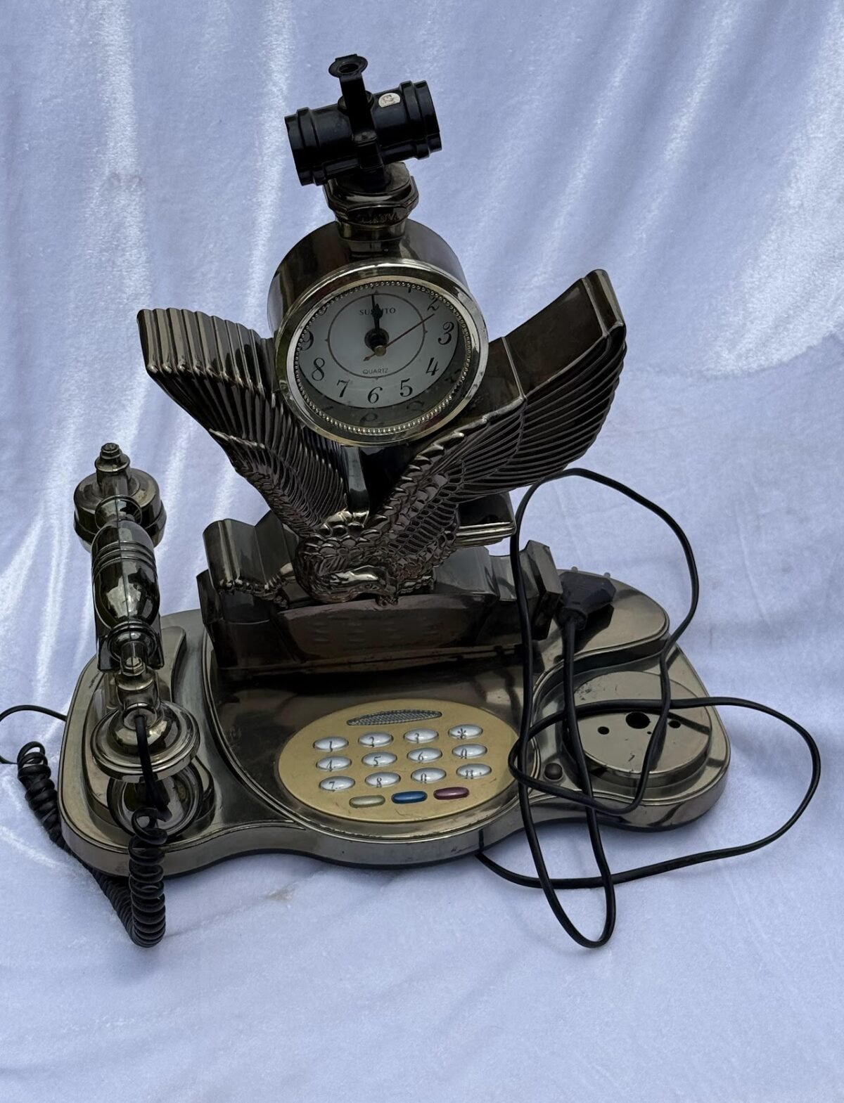 Vintage telephone clock Vintage telephone clock - Image 1