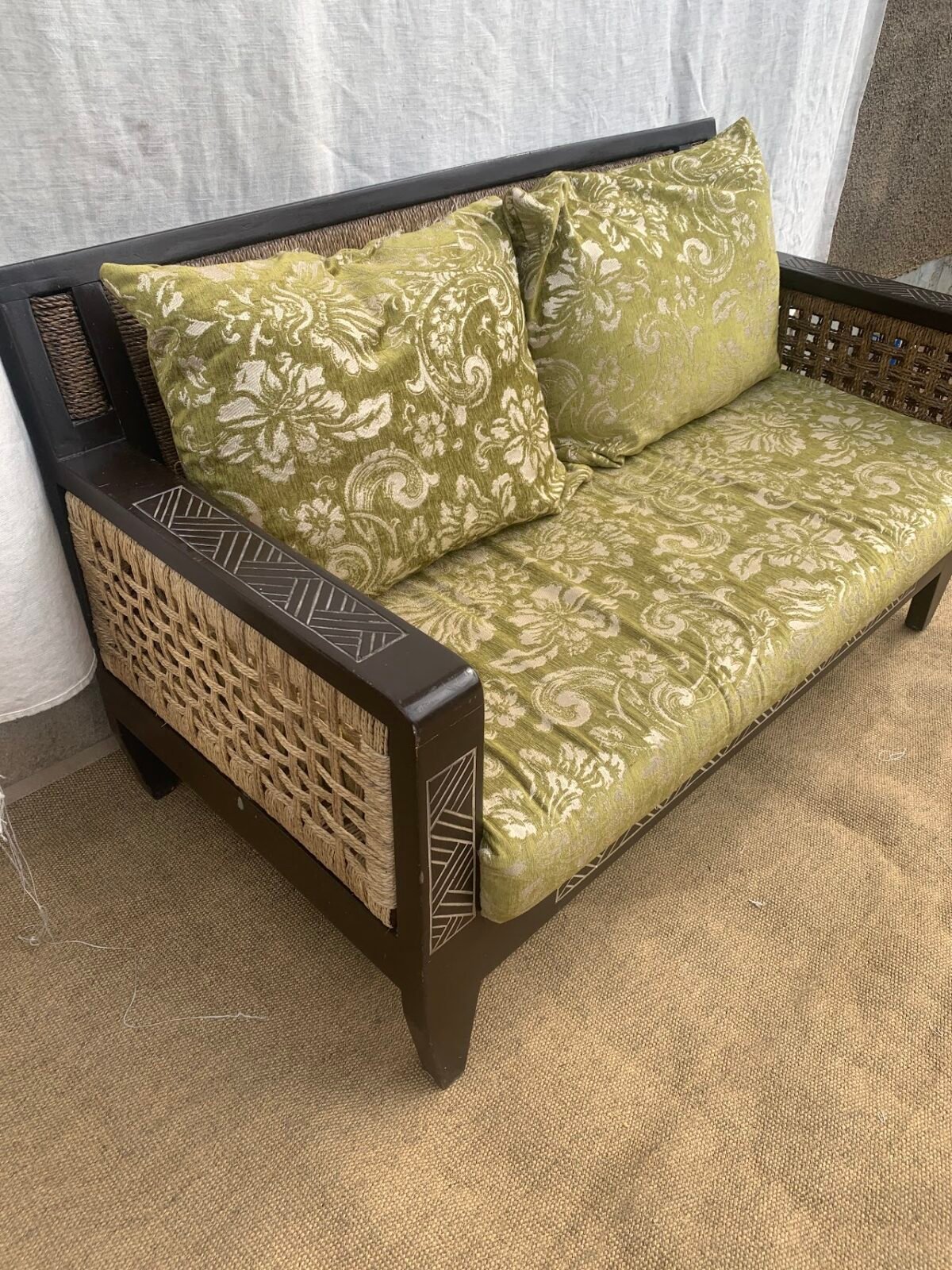 Vintage two seater chair 1 Vintage 2-Seater Chair - Image 1