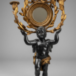 Wall-mounted candelabra