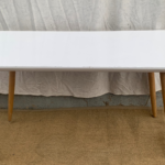 White Gloss Table