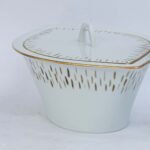 White ceramic dish