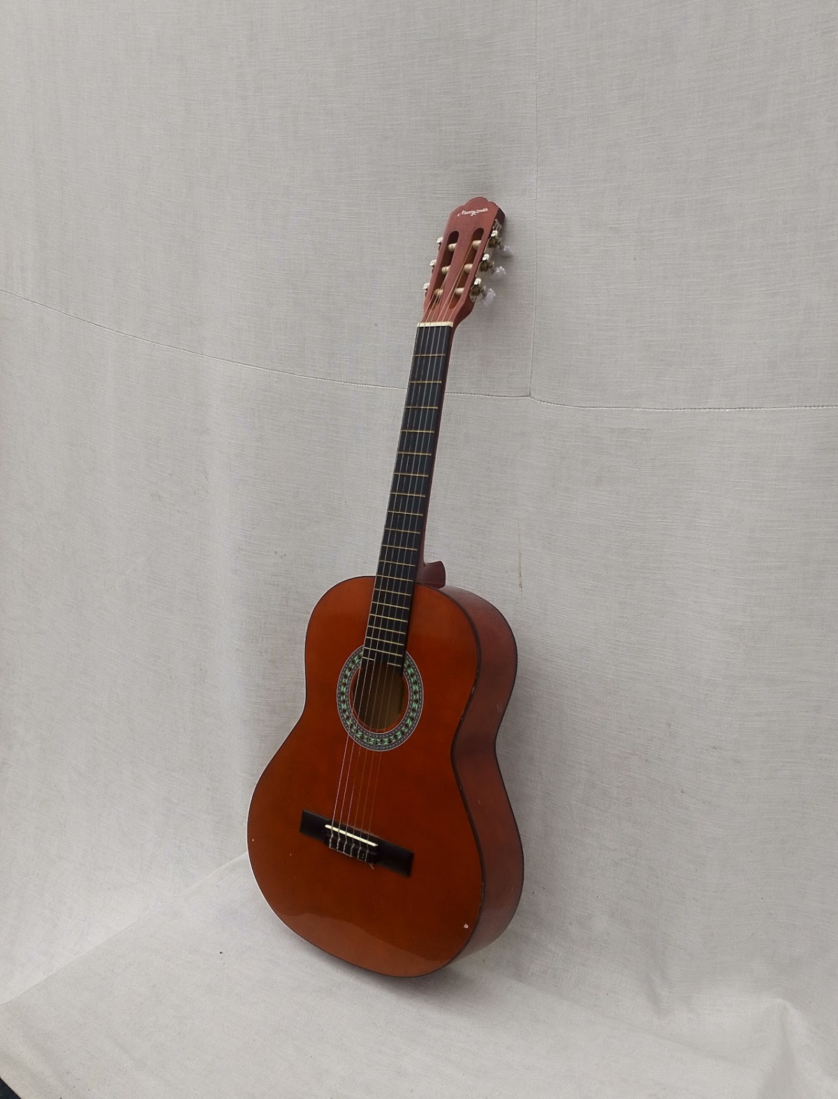 Wine Acoustic Guitar - Image 1