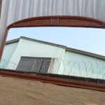 Wooden Antique Art Decor Mirror