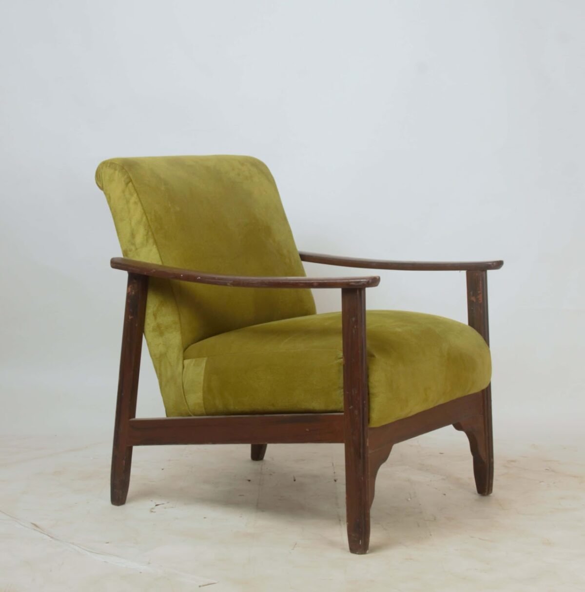 Wooden Arm Chair - Image 1