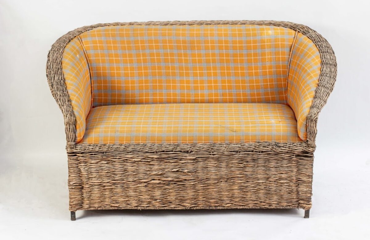 Wooden basket chair 2 Wooden basket chair - Image 1