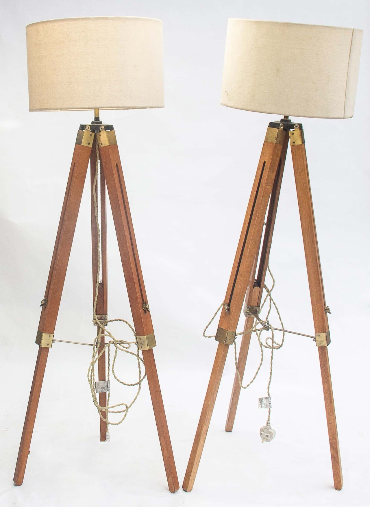 Wooden floor lamp Wooden floor lamp - Image 1