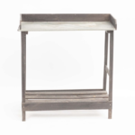 Wooden plant table