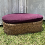 Woven Ottoman