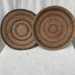 Woven circular mats