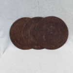 Woven circular mats