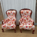 Flowery Vintage Chair