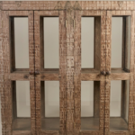 Four-door display cabinet