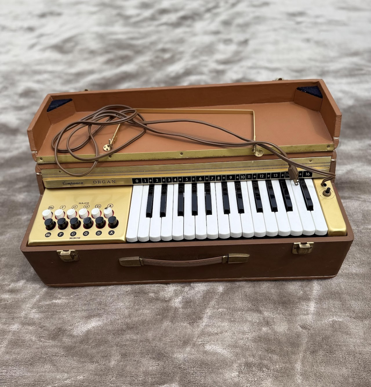 mid-century electric reed organ Mid-century electric reed organ - Image 1