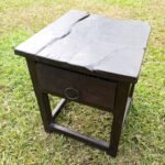 One drawer side table