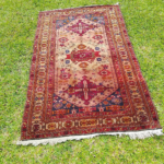 Red persian rug