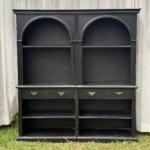Two-piece modular bookcase