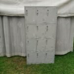 12-Compartment Metal Storage Locker