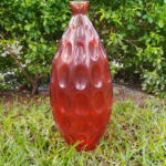 Amber Glass Vase