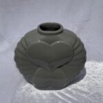 Art Deco Style Heart Wing Vase