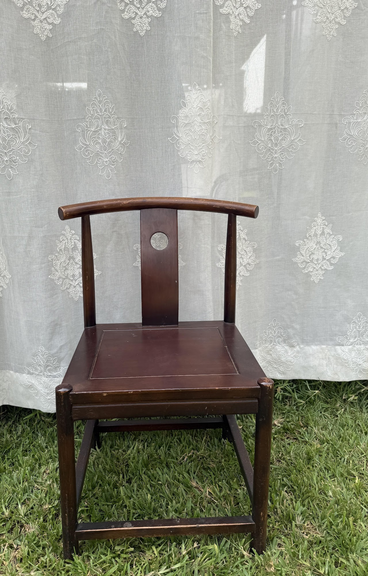 Chinese yoke back chair Chinese yoke back chair - Image 1