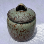 Crackle-Glaze Tea Caddy