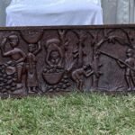 Hand-Carved African Relief Panel