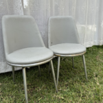 Modern Vinyl Dining Chair